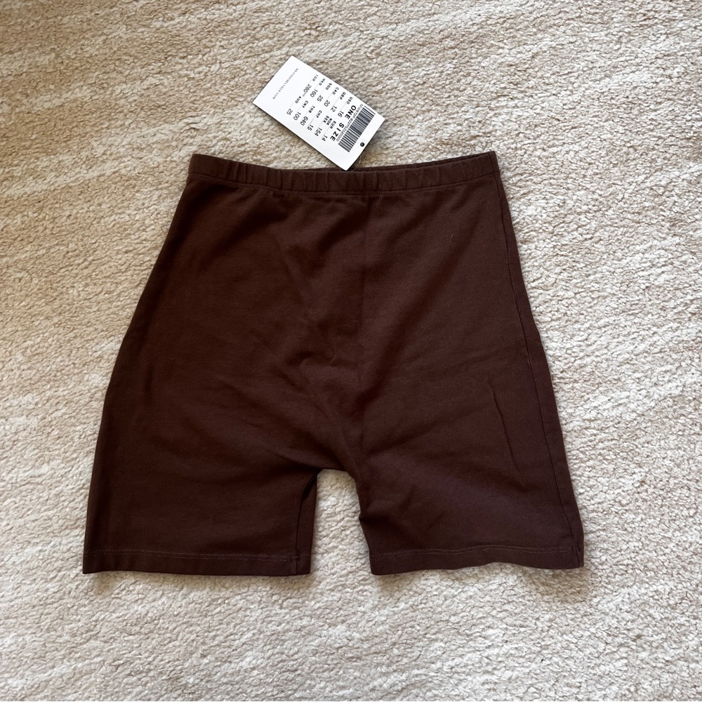 Brandy Melville Dark Brown Athletic Shorts